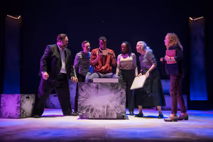 Christopher M. Walsh (Uncle Terry/Station Policeman/Ensemble), Scott Allen Luke (Roge Photo