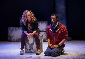 Caroline Neff (Siobhan) and Terry Bell (Christopher) @ BroadwayWorld Caroline Neff (Siobhan) and Terry Bell (Christopher) Photo