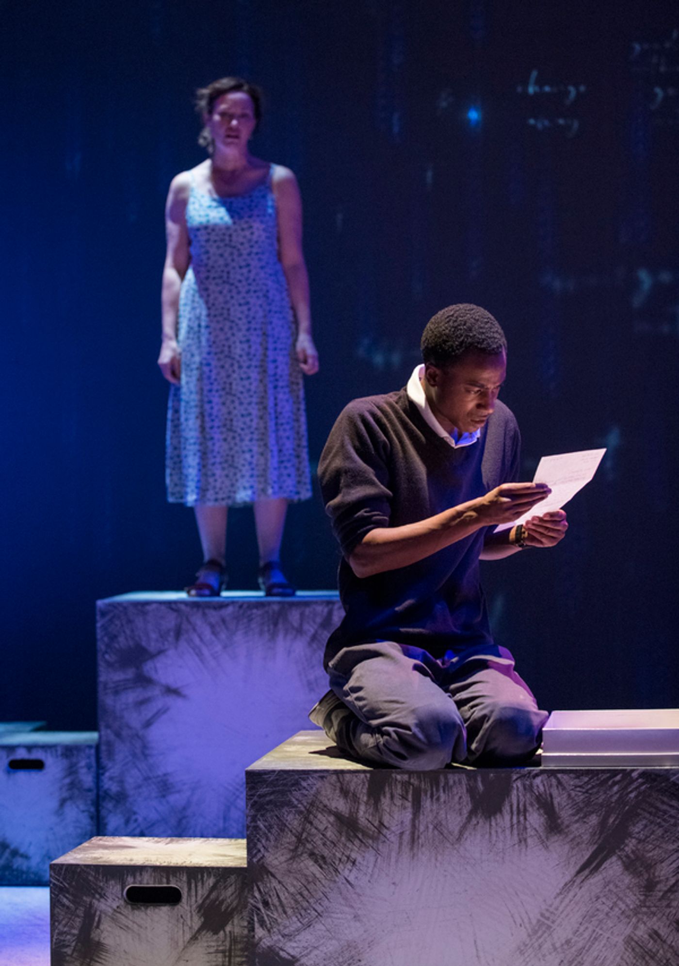 Photo Flash: First Look at Steppenwolf's THE CURIOUS INCIDENT OF THE DOG IN THE NIGHT-TIME  Image