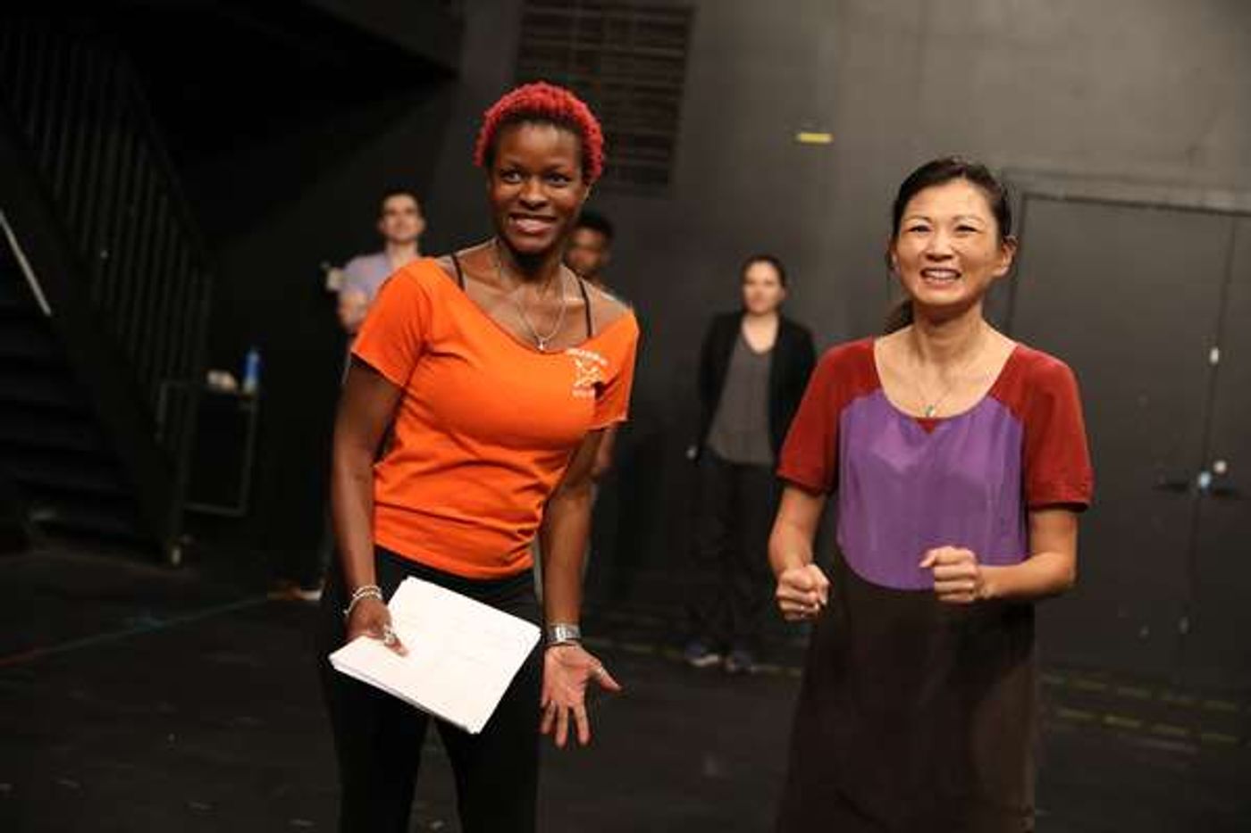 Photo Flash: In Rehearsal with The Public's WILD GOOSE DREAMS  Image