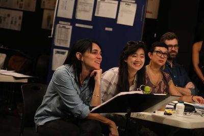 Director Leigh Silverman and playwright Hansol Jung Photo