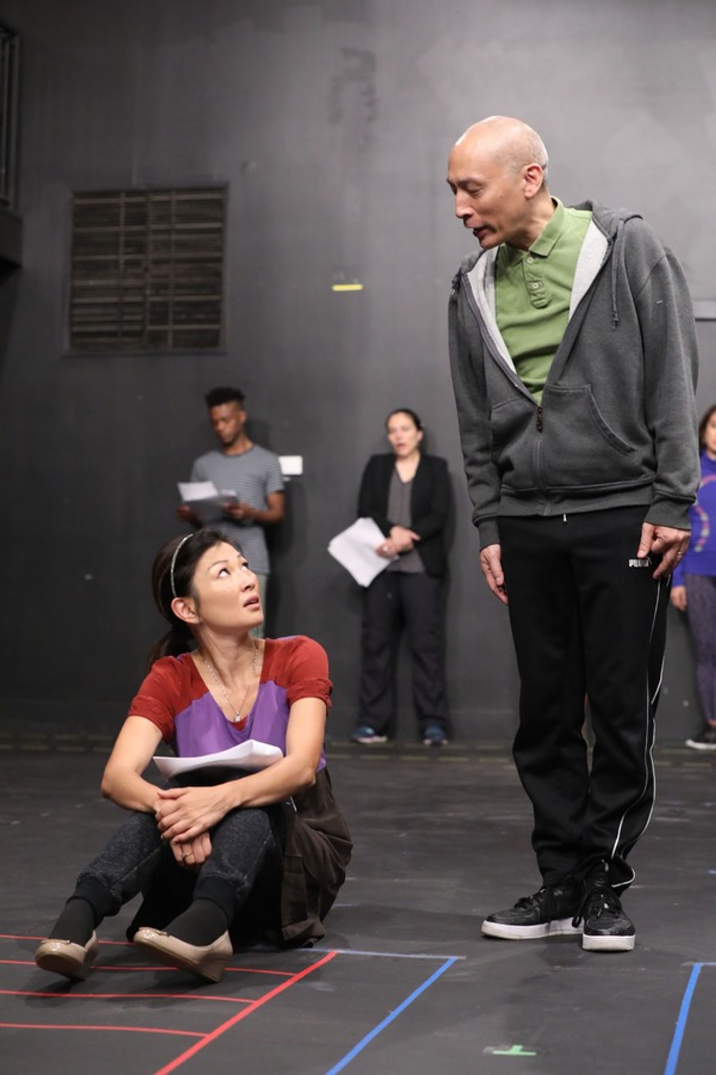 Photo Flash: In Rehearsal with The Public's WILD GOOSE DREAMS  Image