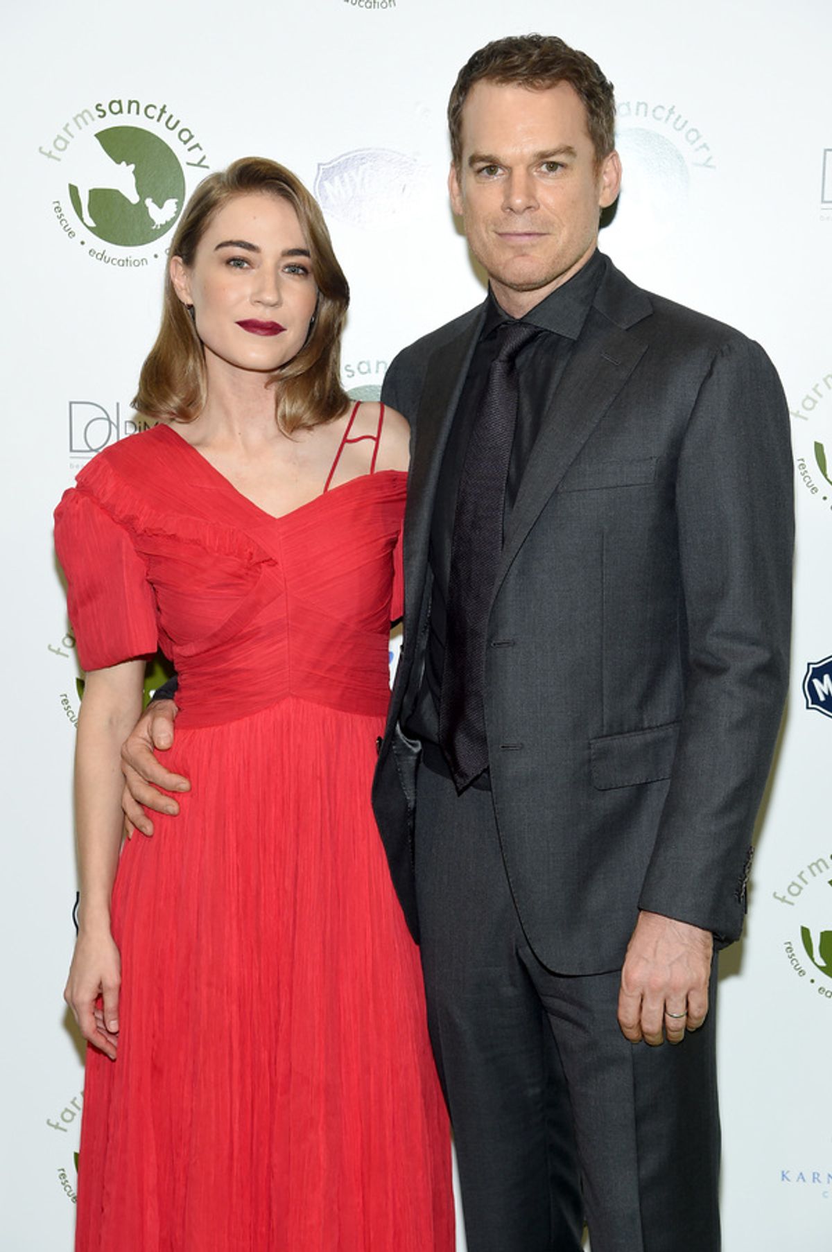 Morgan Macgregor and Michael C. Hall at 