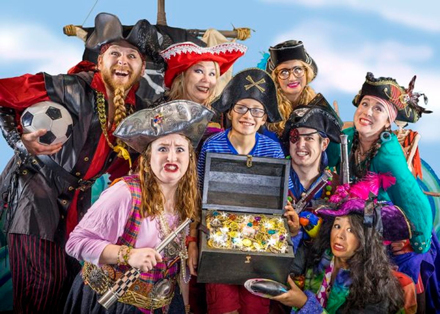 Photo Flash: Ahoy! SCERA's Theatre for Young Audiences Presents HOW I BECAME A PIRATE!  Image