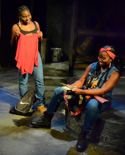 Sola Thompson and Adhana Reid Photo