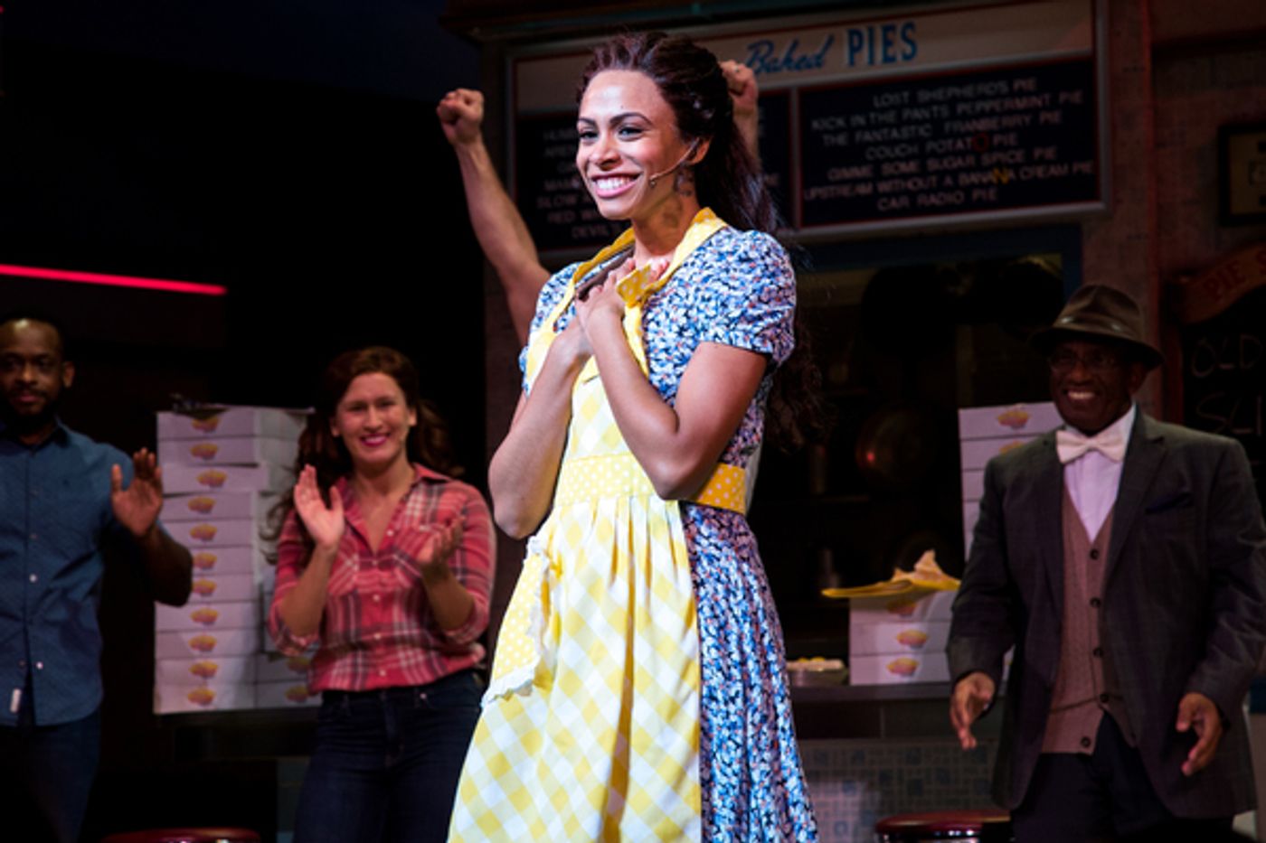 Photo Coverage: Al Roker Takes First Bows In WAITRESS  Image