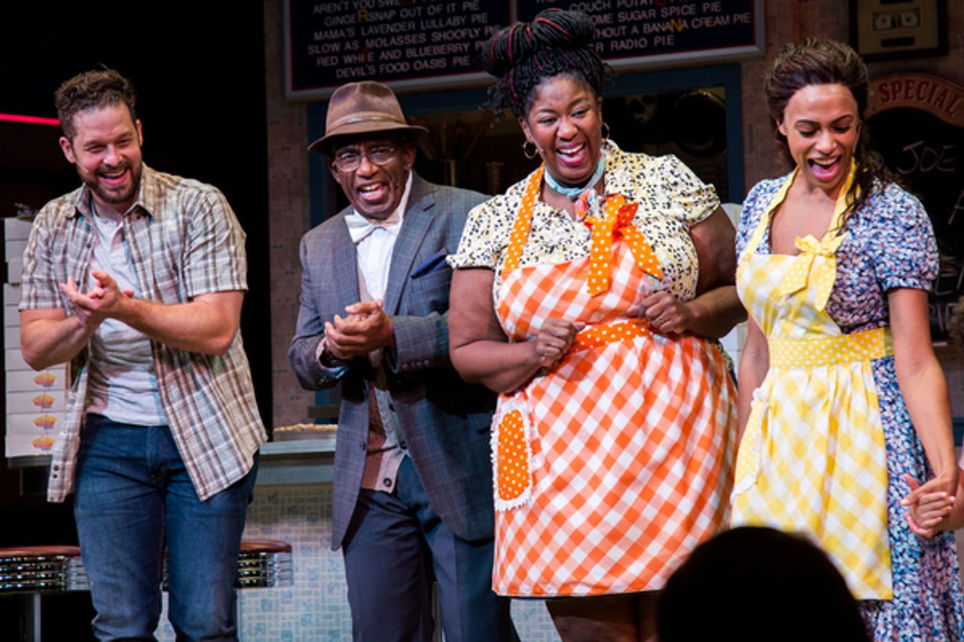 Photo Coverage: Al Roker Takes First Bows In WAITRESS  Image