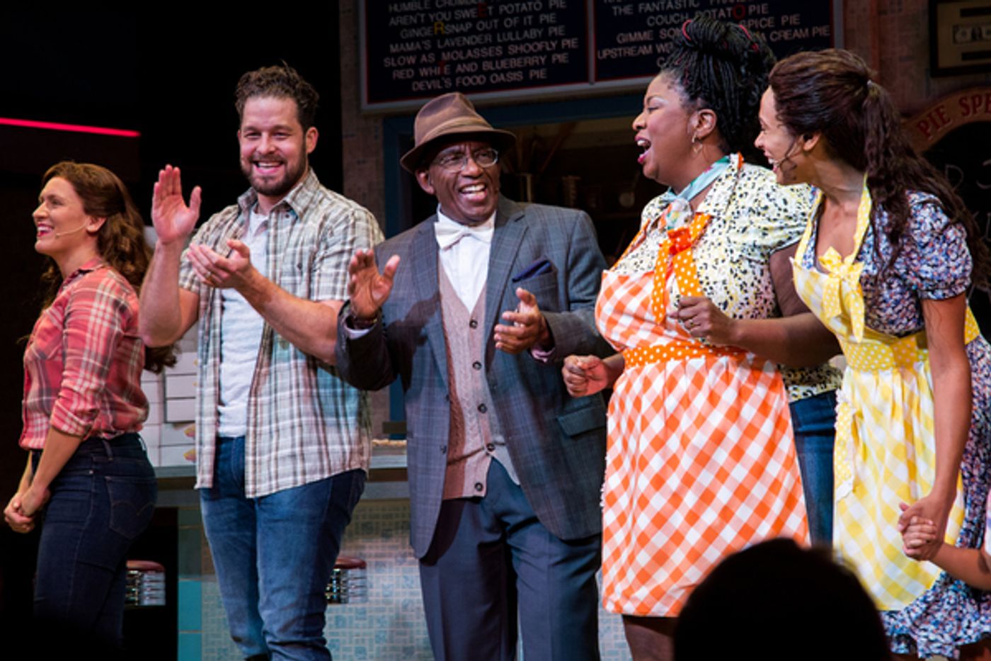 Photo Coverage: Al Roker Takes First Bows In WAITRESS  Image
