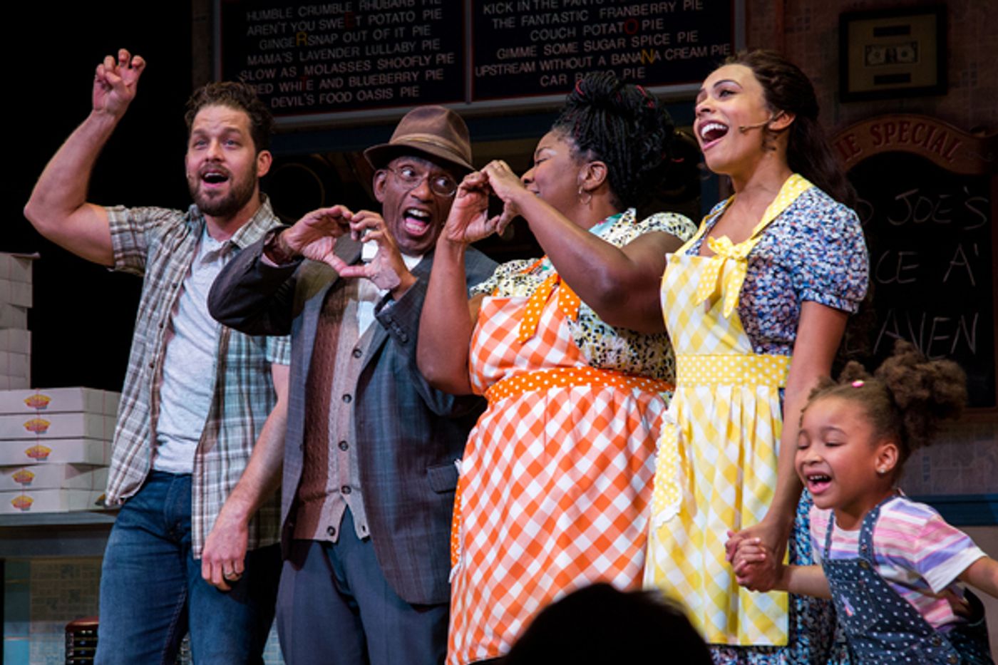 Photo Coverage: Al Roker Takes First Bows In WAITRESS  Image
