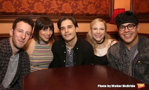 Nick Blaemire, Krista Rodriguez, Andy Mientus, Lauren Marcus and George Salazar from the cast of "The Jonathan Larson Project" @ BroadwayWorld Nick Blaemire, Krista Rodriguez, Andy Mientus, Lauren Marcus and George Salazar from Photo