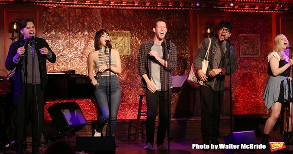 Andy Mientus, Krista Rodriguez, Nick Blaemire, George Salazar and Lauren Marcus  Photo