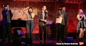 Andy Mientus, Krista Rodriguez, Nick Blaemire, George Salazar and Lauren Marcus @ BroadwayWorld Andy Mientus, Krista Rodriguez, Nick Blaemire, George Salazar and Lauren Marcus Photo