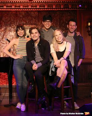 Krista Rodriguez, Andy Mientus, George Salazar, Lauren Marcus and Nick Blaemire @ BroadwayWorld Krista Rodriguez, Andy Mientus, George Salazar, Lauren Marcus and Nick Blaemire Photo