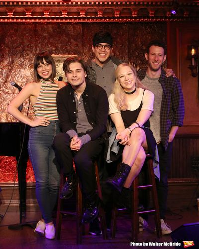 Krista Rodriguez, Andy Mientus, George Salazar, Lauren Marcus and Nick Blaemire  Photo