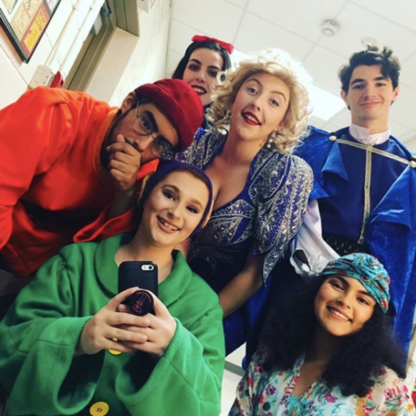 Photo Flash: The Cast of ANASTASIA Gets Spooky, and More Saturday Intermission Pics!  Image