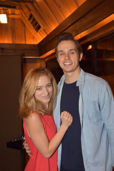 Christy Altomare and Zach Adkins Photo