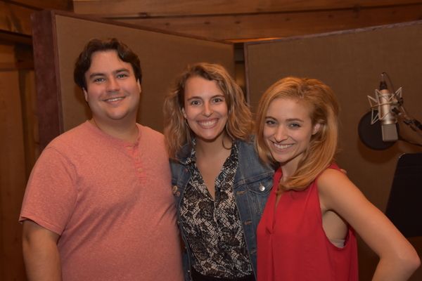 Caleb Hoyer (Musical Director), Danielle Gimbal and Christy Altomare Photo