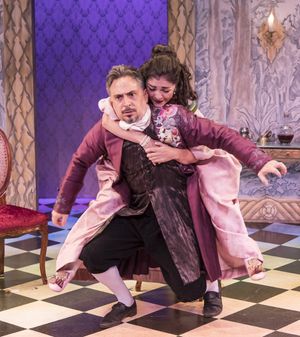 Adam Mondschein and Lara Hillier  Photo