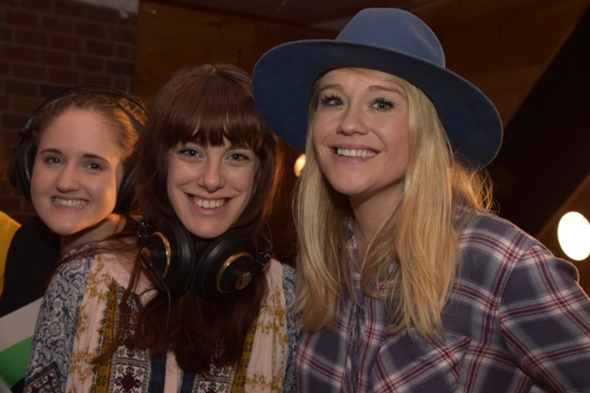 Blair Goldberg, Julia McCellan and Carrie St. Louis at 