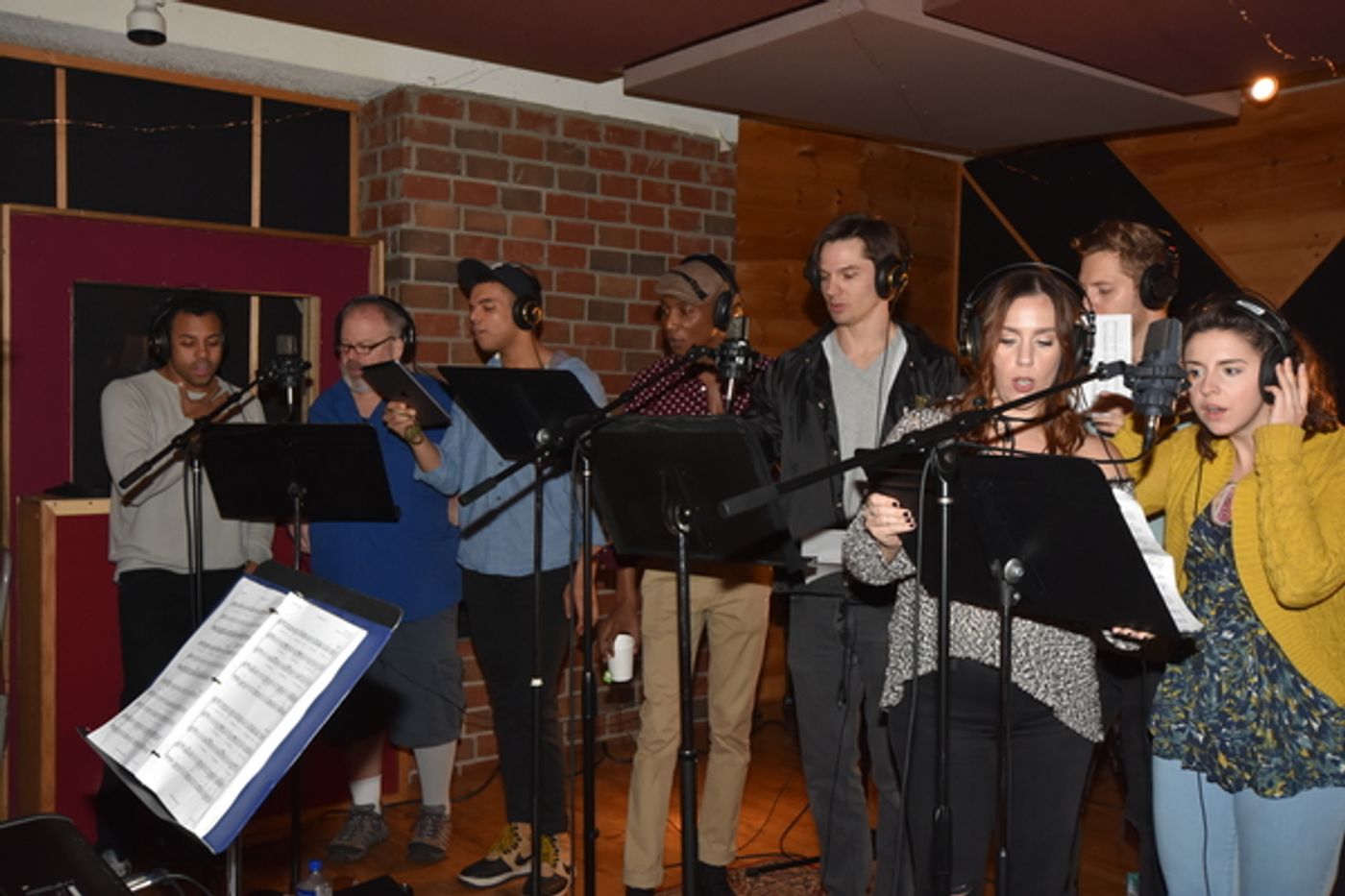 Exclusive Photo Coverage: KINKY BOOTS Cast Gets In the Christmas Spirit for Carols For A Cure!  Image