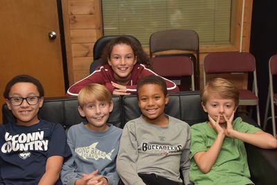 Natalie Jacobs joins with Christian Mullins, Cooper Lantz, Eric Walker, Jr. and Conno Photo