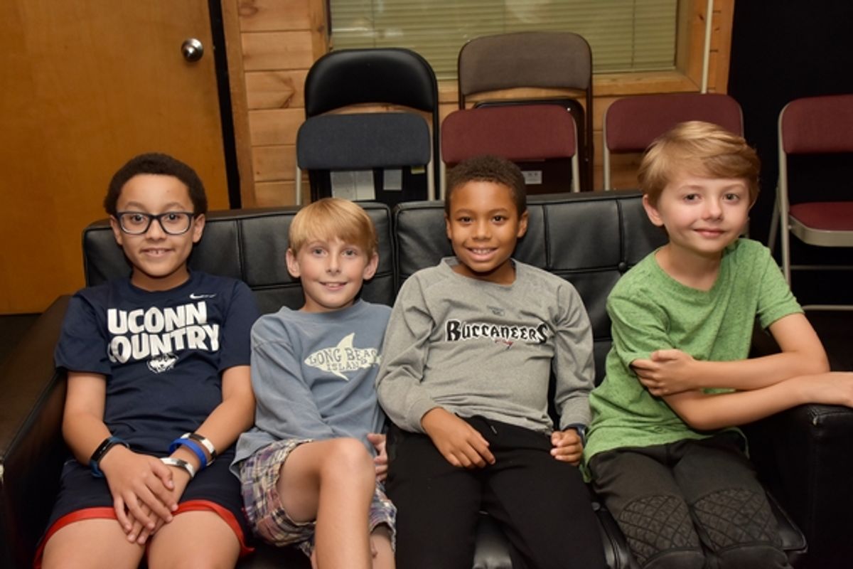 Christian Mullins, Cooper Lantz, Eric Walker, Jr. and Connor Mills at 