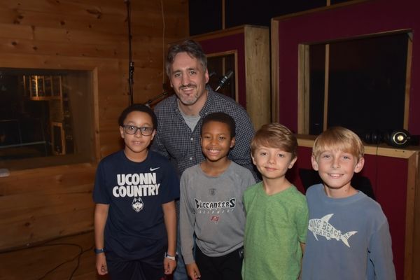 Jason Loffredo joins Christian Mullins, Eric Walker, Jr., Connor Mills and Cooper Lan Photo