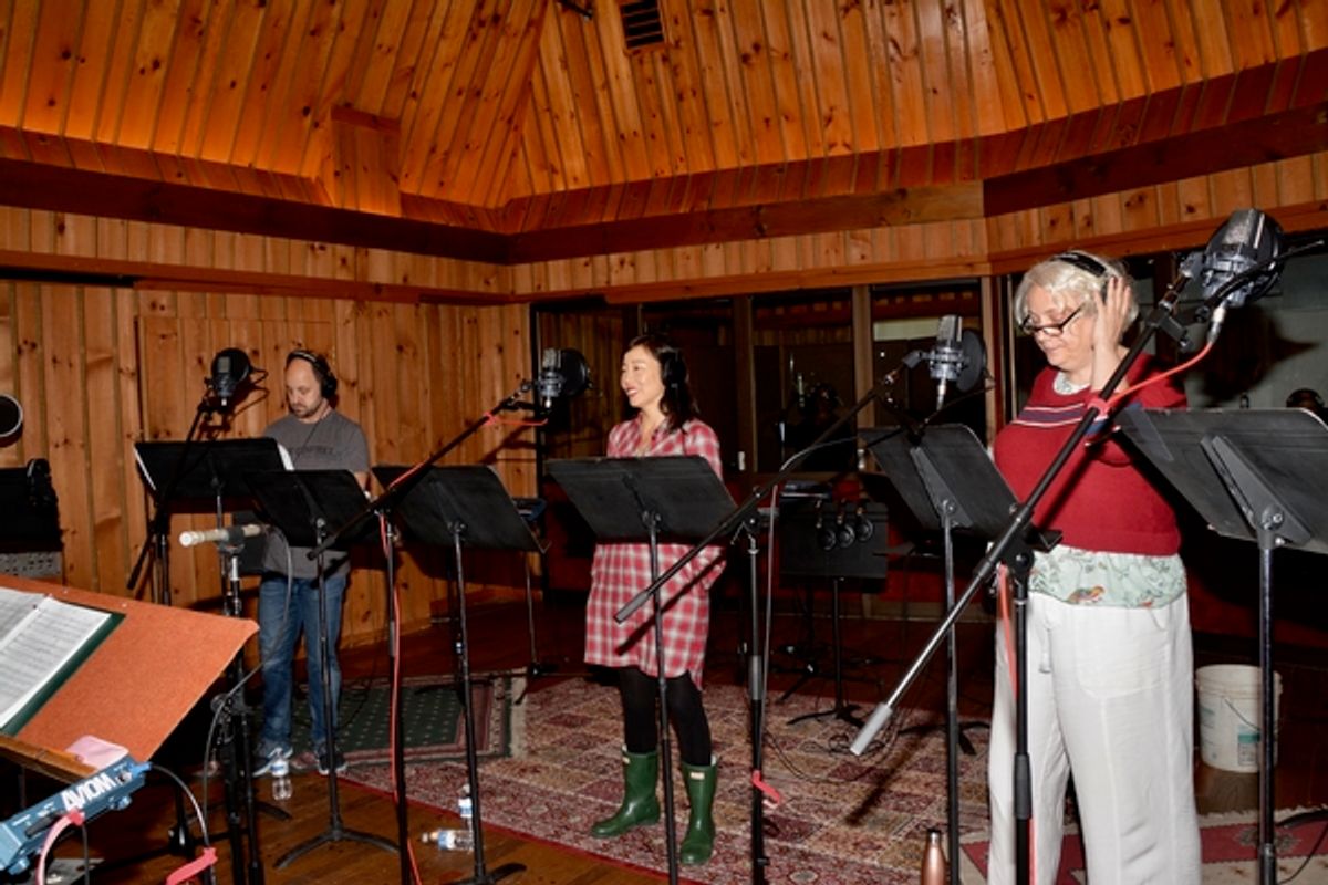 Geno Carr, Pearl Sun and Astrid Van Wieren at 