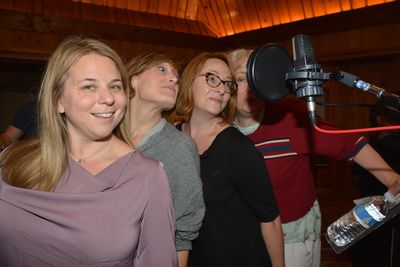 Irene Sankoff, Petrina Bromley, Happy McPartlin and Astrid Van Wieren Photo