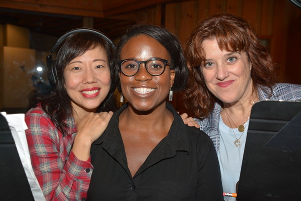 Pearl Sun, Q. Smith and Sharon Wheatley at 