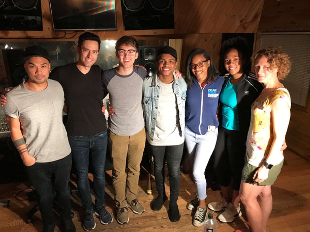Andros Rodriguez (Engineer), Ben Cohn (Musical Director), Dan Mackie, Roman Banks, Diamond Essence White, Phoenix Best and Nicole Van Giesen at 