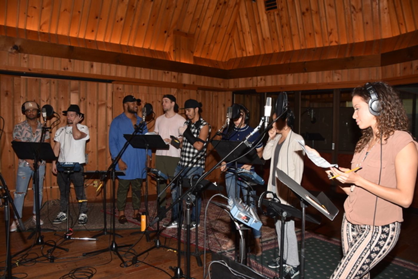 Exclusive Photo Coverage: HAMILTON Cast Jingles All the Way to Christmas for Carols For A Cure!  Image