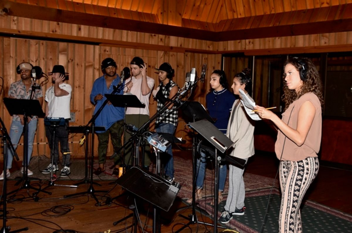 Terrance Spencer, Roddy Kennedy, Sean Green Jr., Ryan Vasquez, Anthony Lee Medina, Lauren Boyd, Gabriella Sorrentino and Lexi Lawson at 