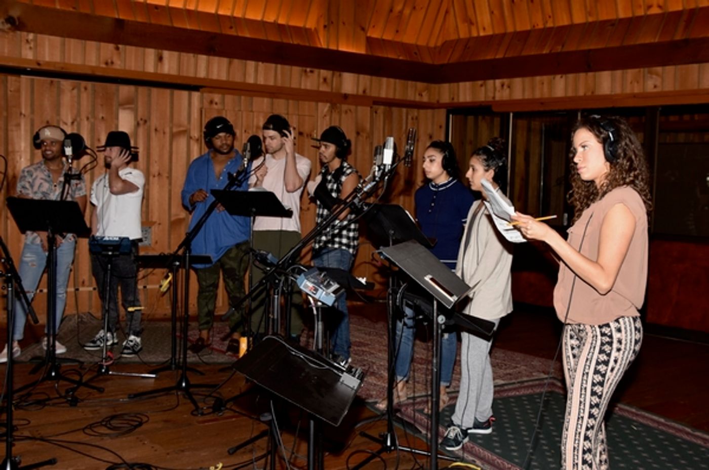 Exclusive Photo Coverage: HAMILTON Cast Jingles All the Way to Christmas for Carols For A Cure!  Image