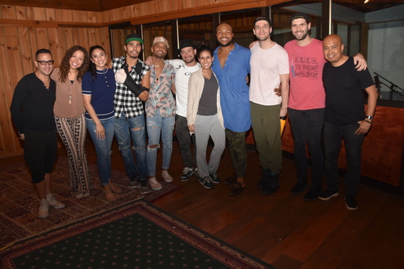 Exclusive Photo Coverage: HAMILTON Cast Jingles All the Way to Christmas for Carols For A Cure!  Image