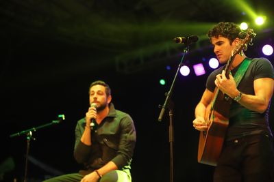 Zachary Levi and Darren Criss Photo