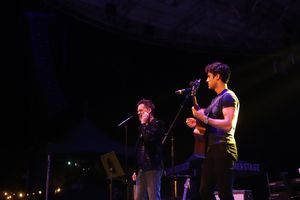 Rusus Wainwright and Darren Criss @ BroadwayWorld Rusus Wainwright and Darren Criss Photo