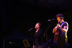 Rusus Wainwright and Darren Criss Photo