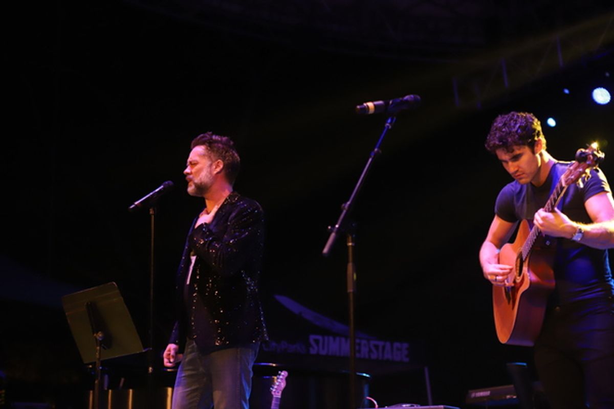 Rusus Wainwright and Darren Criss at 