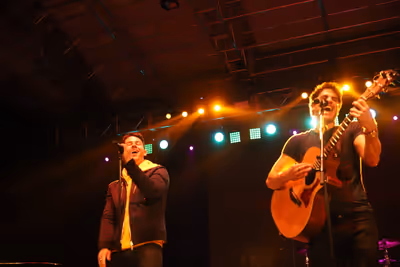Nick Jonas and Darren Criss Photo