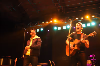 Nick Jonas and Darren Criss Photo