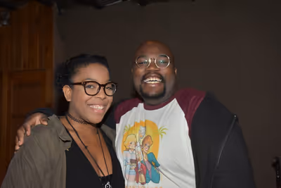 Kathryn Allison and Juwan Crawley Photo