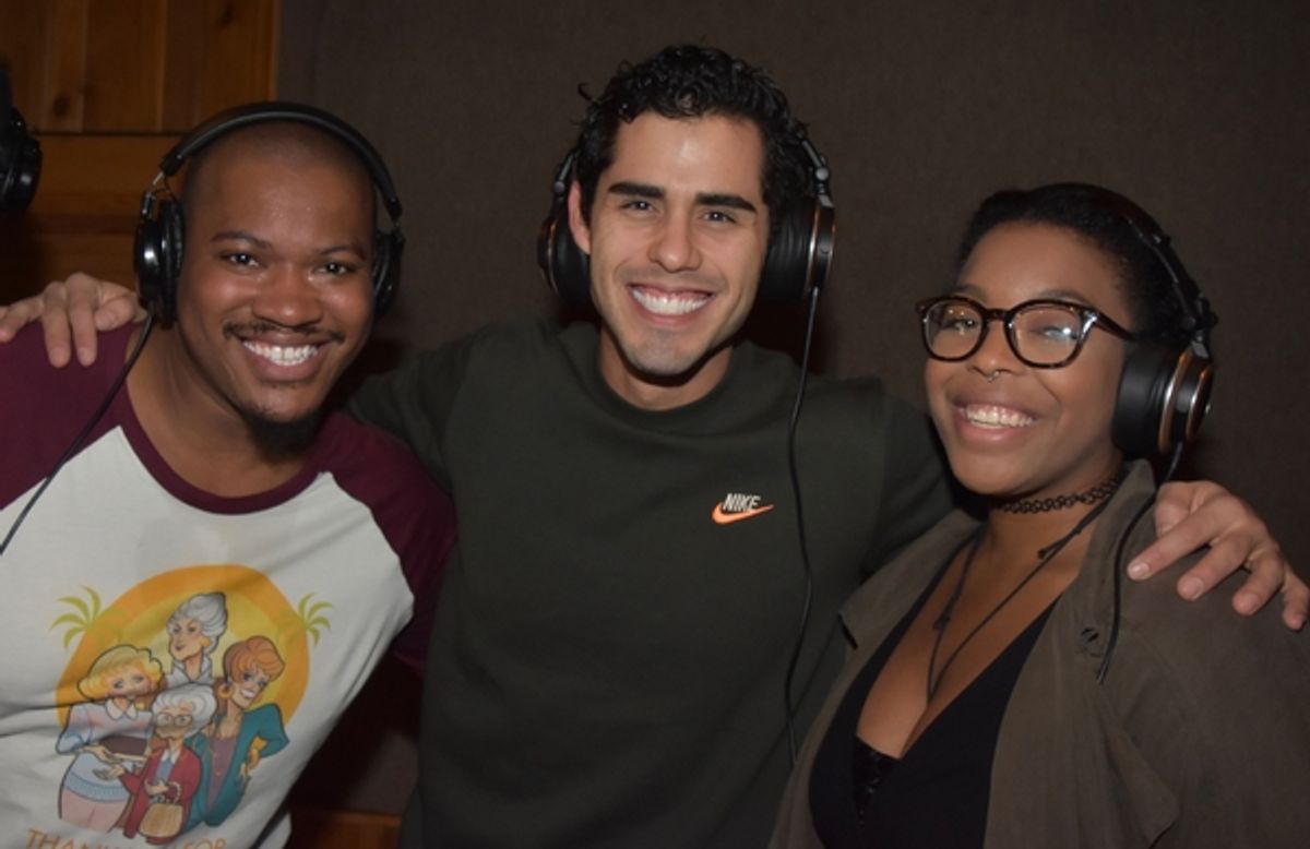 Deonte L. Warren, Jacob Gutierrez and Kathryn Allison at 