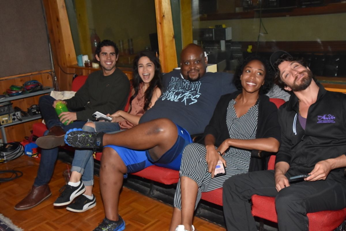Jacob Gutierrez, Arielle Jacobs, Major Attaway, Tiffany Evariste and Stanley Martin at 