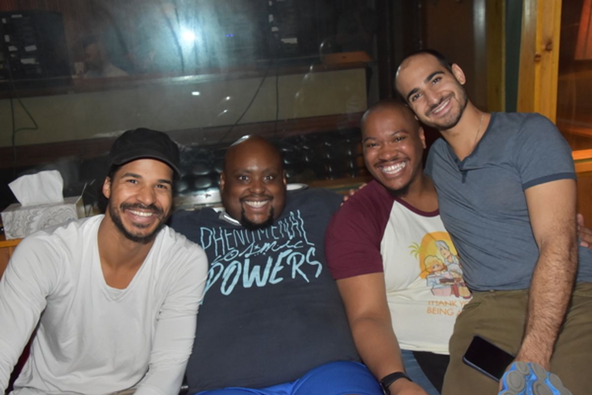 Jaz Sealey, Major Attaway, Deonte L, Warren and Nathan Lucrezio at 