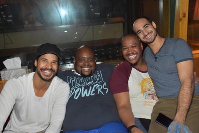 Jaz Sealey, Major Attaway, Deonte L, Warren and Nathan Lucrezio Photo