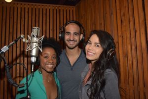 April Holloway, Nathan Lucrezio and Arielle Jacobs Photo