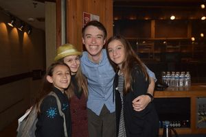 Zoe Glick, Mini Ryder and Ayla Schwartz with Isaac Alter Photo