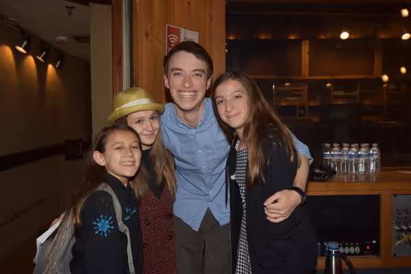 Zoe Glick, Mini Ryder and Ayla Schwartz with Isaac Alter Photo
