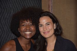 Aisha Jackson and Alyssa Fox @ BroadwayWorld Aisha Jackson and Alyssa Fox Photo